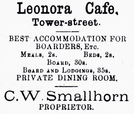 Mrs Russell's Buildings - The Mount Leonora Miner 21 November 1901