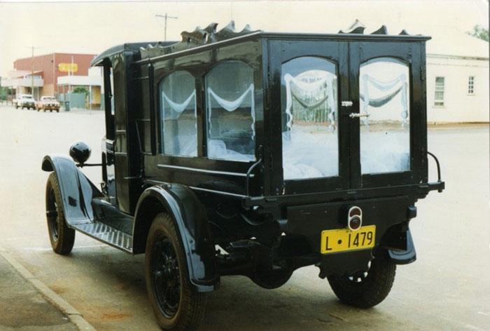 Image Gallery - The hearse was converted to a motor vehicle after World